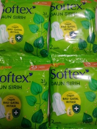 BARU SOFTEX DAUN SIRIH 2RB 23CM 1 RENCENG 10x2PAD