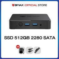 BMAX B4 Mini มินิ พีซี Mini PC Intel 12th Gen N95 RAM 12GB DDR5+SSD 512GB Windows 11 พร้อมใช้งาน ประ