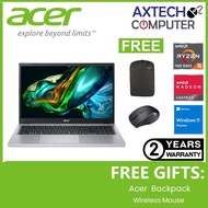 Acer Aspire 3 A315-24P-R75Z 15.6'' FHD Laptop Pure Silver ( Ryzen 5 7520U, 16GB, 512GB SSD, ATI, W11