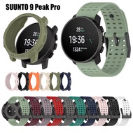 For Suunto 9 Peak pro strap case tempered glass screen protector USB Cable charger 2023 new smart watch band straps