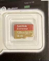 SanDisk Extreme A2 V30 U3 microSDXC UHS-I Card 128GB