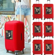 Luggage Cover 18-25inch Thicken Children Suitcase Golden Letter  Series Print Luggage Protect Cover