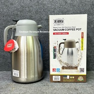 DE BORCA JUG VACUUM COFFEE POT 304 STAINLESS STEEL TAHAN PANAS 2000ML DB-A4020
