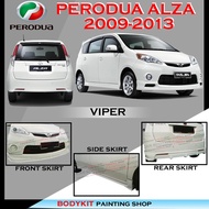 PERODUA ALZA 2008-2013 VIPER STYLE FULLSET SKIRTING MAETRIAL PU BODYKIT