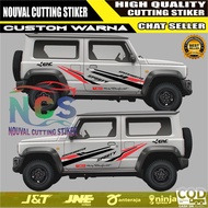 New JIMNY Striping Car Sticker Suzuki JIMNY Car Sticker