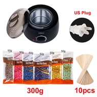 200CC Paraffin Wax Heater Warmer Hair Removal Machine for Hand Foot Body SPA Epilator with Wax Beans