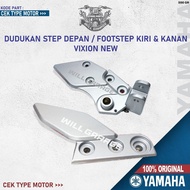 FRONT STEP STAND / LEFT & RIGHT FOOTSTEP VIXION NEW / 1PA-F7462-00 / 3C1-F7452-00
