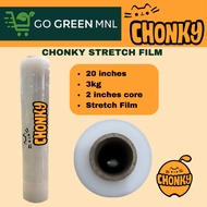 CHONKY Stretch Film / Packaging Wrap / Cling Wrap 20inches x 3kgs