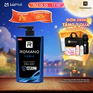 Dầu gội hương nước hoa Romano Force 650g