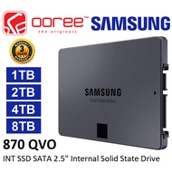 SAMSUNG 870 QVO 2.5" SATA III INTERNAL QLC SSD SOLID STATE DRIVE WITH SAMSUNG V-NAND 4BIT MLC - 4TB