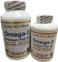 寵物補充品  CGN omega 3魚油 California gold nutrition