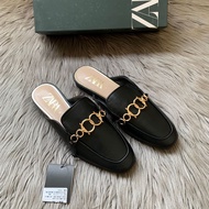 Zara MULES CHAIN SLIP ON Shoes For Women