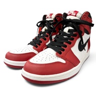 全新 □ NIKE AIR JORDAN 1 RETRO HIGH OG CHICAGO 2015 真皮高筒運動鞋RED/白/黑 芝加哥配色 男款 27 碼