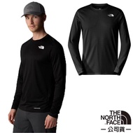 [The North Face The North Face] Men's Lightweight Breathable Long Sleeve Round Neck T-shirt SHADOW C