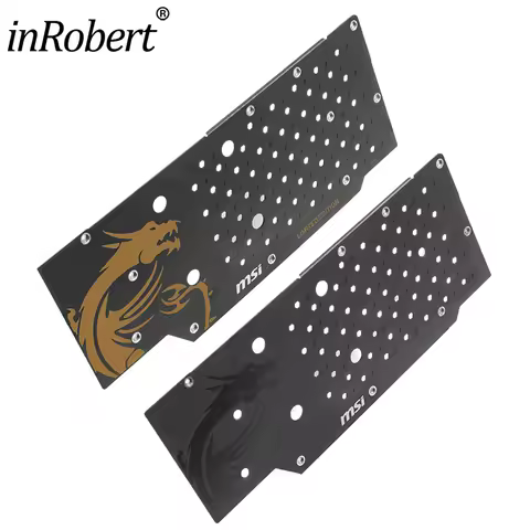 Heatsink Backplate For MSI GTX 980 Ti Golden Dragon / Red Dragon GTX980Ti Graphics Card Replacement 