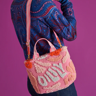 荷蘭人氣品牌 Oilily Hippy Teddy系列 手提肩背兩用包