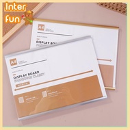 [InterfunS] A4 Wall Mount 8.5 X 11 Inch Acrylic Sign Holder Stand Restaurant Menu Paper Price Listin