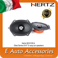 Hertz DCX 570.3 Dieci Series 5"x7" 2-way car speakers