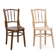 Shanghai Dining Chair Vintage Antique Kopitiam Coffee Shop Dining Chair (2pcs/set) Solid Rubberwood
