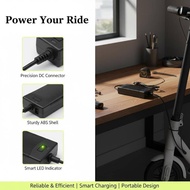 Viegozoer 1 Set Scooter Universal Scooter Charger 42V 2A Battery Charger Adapter For Es1 Es2 Es4 E22