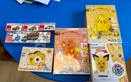 Tomica小車仔、Pokemon砌圖、Winnie the Pooh相機