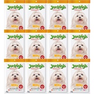 Jerhigh Milky Stick Dog Treat 70g (12 bags) ขนมสุนัข เจอร์ไฮ มิลค์กี้ สติ๊ก 70 กรัม (12 ห่อ)
