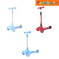 Disney Foldable Twist Scooter with Lights 3 Wheel Kids Scooter