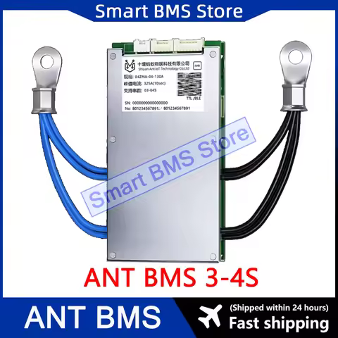 ANT BMS SMART 3S 4S 12V 130A 220A 400A Peak 325A 550A 1000A within BT Apps BMS for Lifepo4 li ion LT