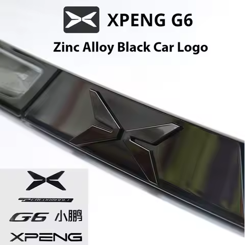 Fit For Xpeng G6 Xiaopeng G6 2023 2024 2025 Blackened Logo Tail Logo Front and Rear Logo Modified Ac