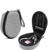 Hard Case for AfterShokz Headphone,EVA Hard Shell Shockproof Storage Bag Travel Carrying Case for AfterShokz Aeropex AS800 OpenMove AS660 AS650 TREKZ AIR Headset (Grey)
