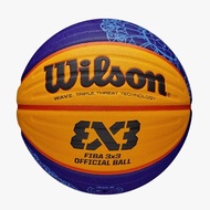 WILSON Limited Edition (PU) FIBA 3x3 Official Game Basketball Size 6 - Blue/Yellow