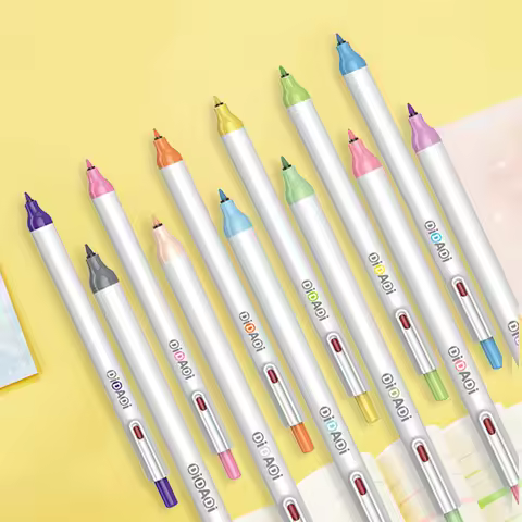 Beifa Manga Markers Press Pen Change Refill Sketching 6/12 Colors Art School Oily Alcoholic Brush Pe