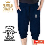 BESTPROMO MEN'S TRAINING SHORTS JOGGER PANTS BELOW THE KNEE