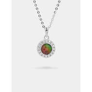 Kaimirra Diem Vintage Round Ammolite Pendant