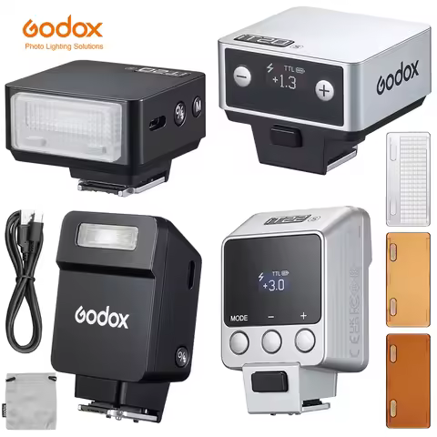 Godox iT20 iT22 C/N/S/F Touchscreen Pocket Flash TTL 2.4G Wireless on Camera Flash for Canon Sony Ni