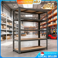 6Layer Metal Rack Steel Rack Goods Storage Shelf Metal Shelf Rack Heavy Duty Steel Rack Stainless Ra