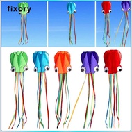 fixory Children Easy to Fly Single Line Kite 4mx80cm Shape Soft Flying Kite UK