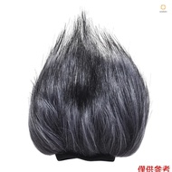 EY-M23 Furry Outdoor Microphone Windscreen Artificial Fur Muff Wind Cover 12cm*12cm (L * D) for Zoom