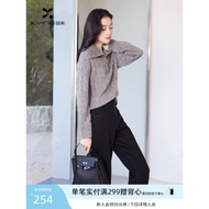 Chanel Retro Twisted Pullover Sweater Women Small 2025 Winter New Style Half High Zipper Lapel Knitw