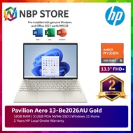HP Pavilion Aero 13-be2026AU 13.3" WUXGA Laptop Gold ( Ryzen 5 7535U 16GB 512GB SSD ATI W11 HS )