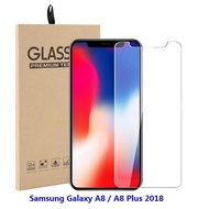 For Samsung Galaxy A8 / A8 Plus 2018 HD Screen Tempered Glass Protector