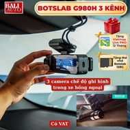 <Genuine>BOTSLAB G980H 3-channel dash cam - Front channel Internal channel supports infrared