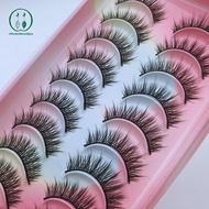 [Chicnest] Fake Eyelash Anime Eyelash 10 Pairs Little Devil Eyelash Natural Day Makeup Manga Eyelash