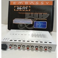 preamp equalizer EMBASSY EQ 777 parametric 7band equalizer