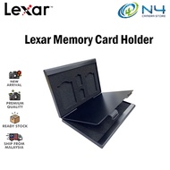 LEXAR Memory Card Storage Box for USB SD CF TF Reader SIM Cards Protector Case Holder