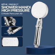 Minimalist High Pressure 5 Mode Shower Head