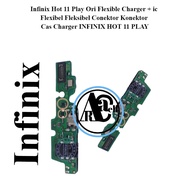 Infinix Hot 11 Play Ori Flexible Charger + ic Flexibel Fleksibel Conektor Konektor Cas Charger INFIN
