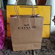 PAPER BAG COACH SMALL SESUAI UNTK SLING BAG  PURSE