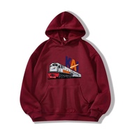 sweater hoodie anak kereta api indonesia KAI usia 5-12 tahun