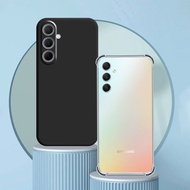 Case for Samsung A14 4G / 5G / A24 5G / A34 5G / A54 5G shockproof transparent cover and basic black